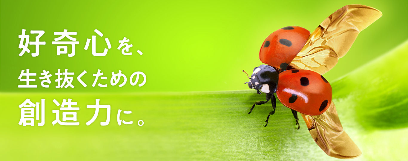 好奇心を、生き抜くための創造力に。